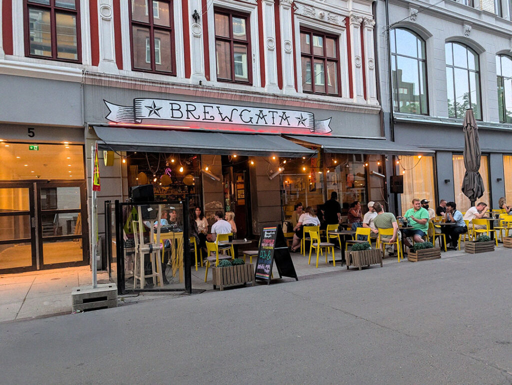 Brewgata on the outside