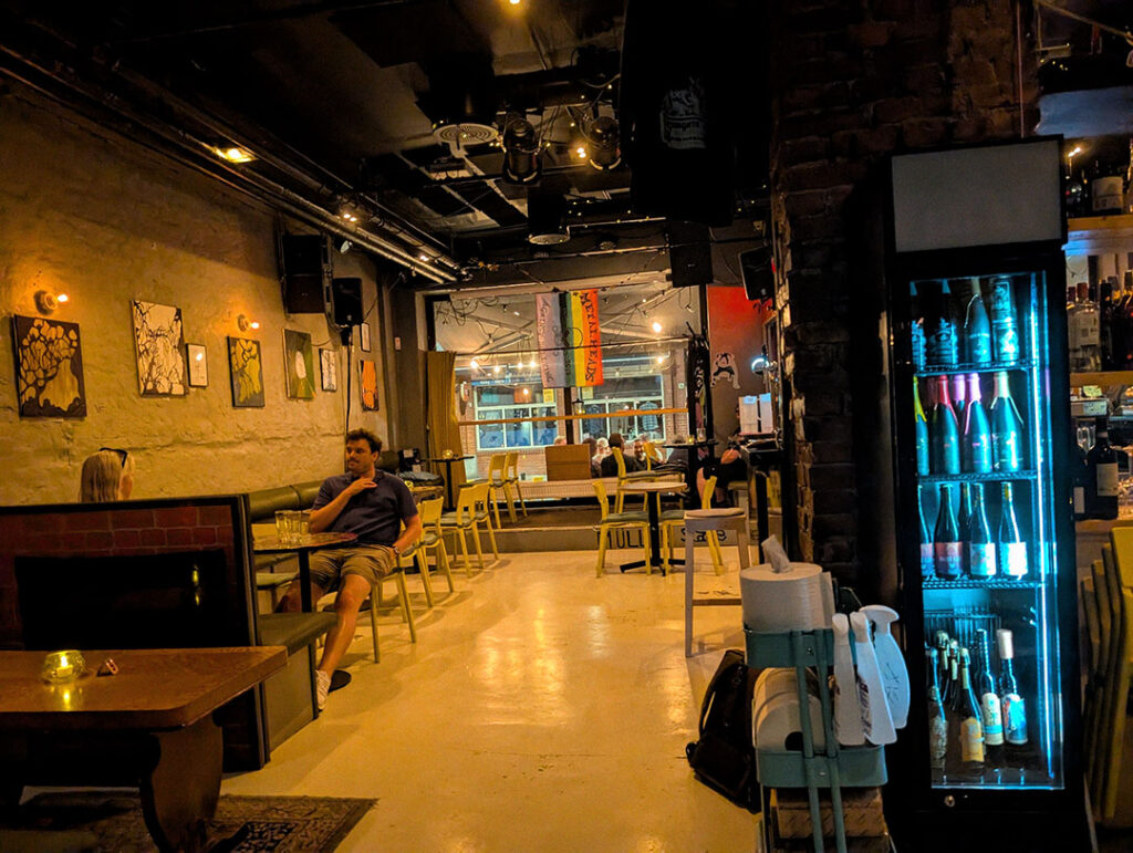 Brewgata on the inside