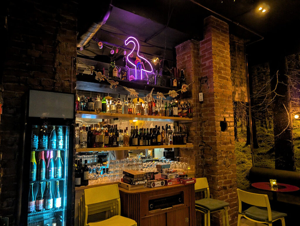 Brewgata on the inside