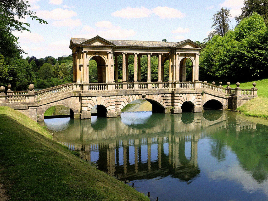 The Palladian Bridge in Bath.