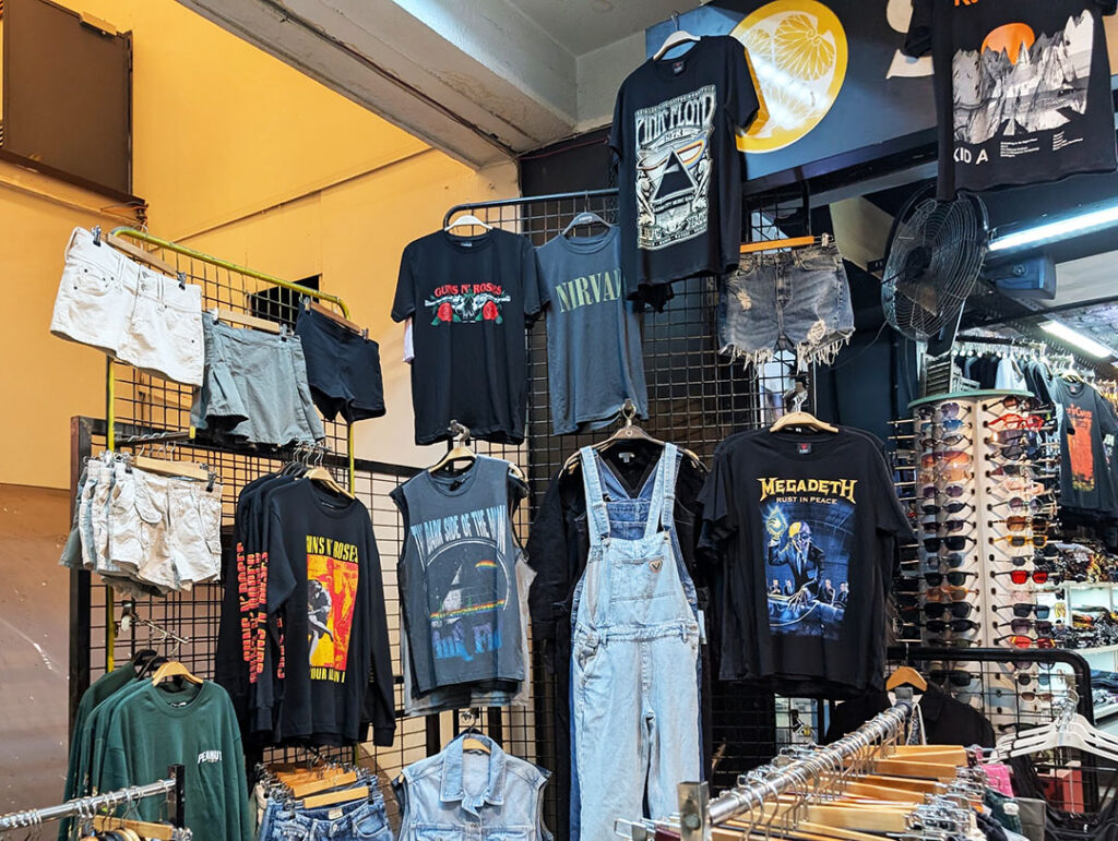 Clothes at Taksim Metal Shop