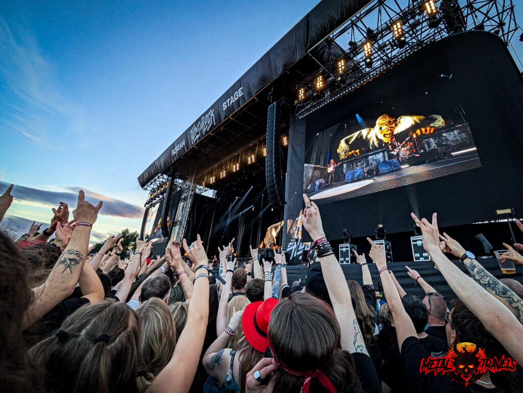 Iron Maiden with Eddie at Tons of Rock 2026