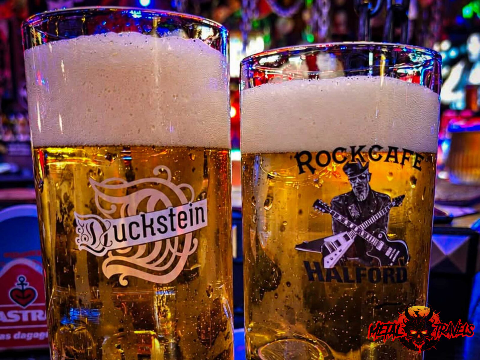 Beer at Rockcafé Halford
